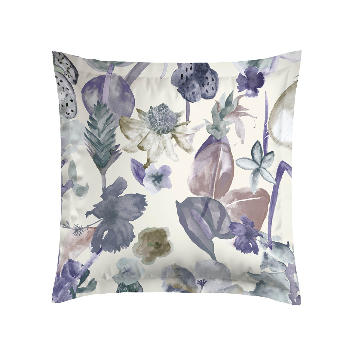 Pillowcase(s) cotton satin - Exotique Lavender 2 x (63 x 63 cm)