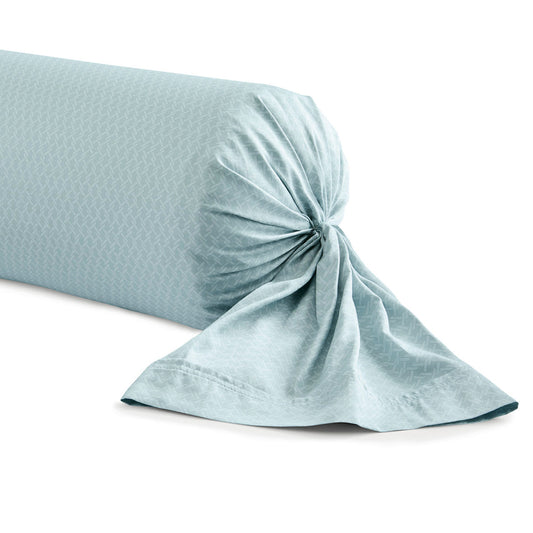 Pillowcase(s) cotton satin - Garden Micro Mint