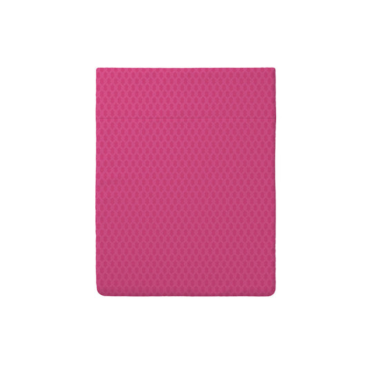Flat sheet cotton satin Garden Micro Fuchsia - 240 x 300 cm