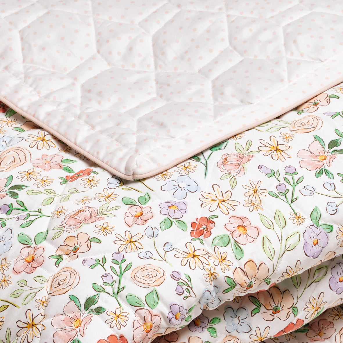 Bedspread - Meadow white