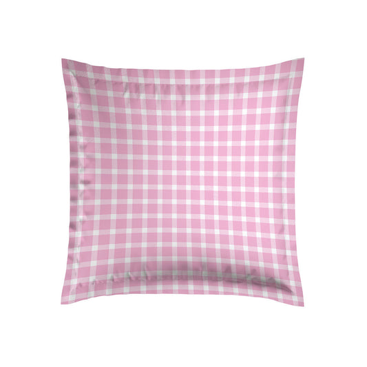 Pillowcase(s) cotton satin - Les Carreaux d'Eléna Pink