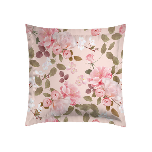Pillowcase(s) cotton satin - Cerisier des Collines Pink