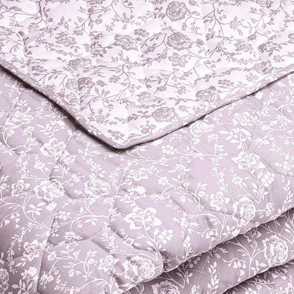 Bedspread - Floraison de Roses Lavender