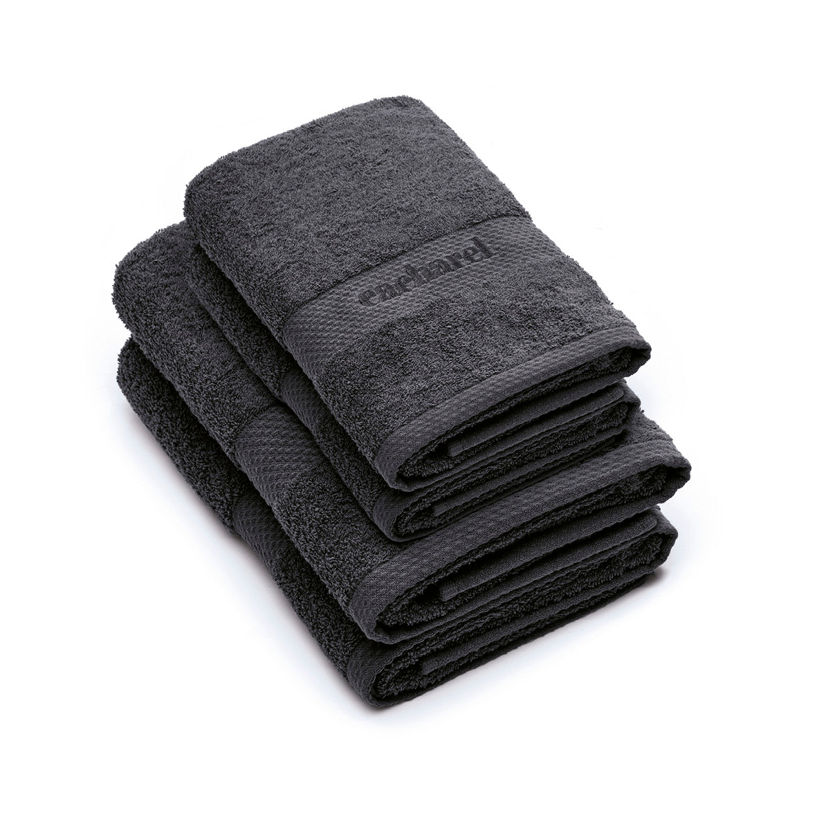 Set de 2 serviettes + 2 draps de bain - 50 x 100 cm + 70 x 140 cm