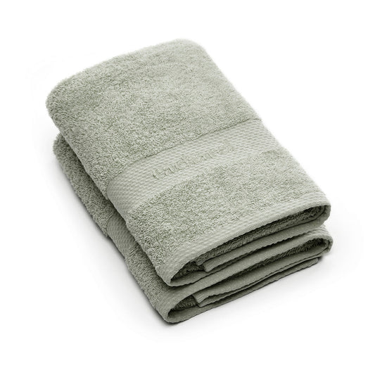Set of 2 handtowels Almond green - 50 x 100 cm