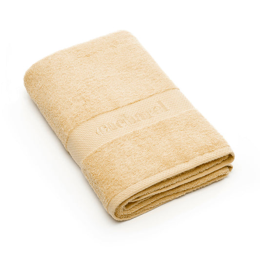 Bath towel Soft yellow - 70 x 140 cm
