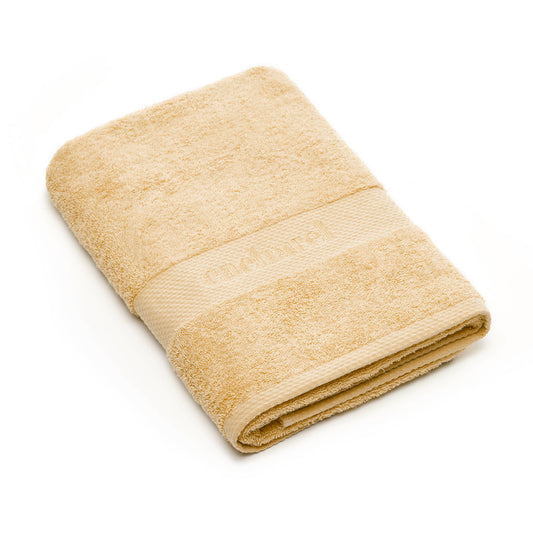 Maxi bath towel Soft yellow - 100 x 150 cm