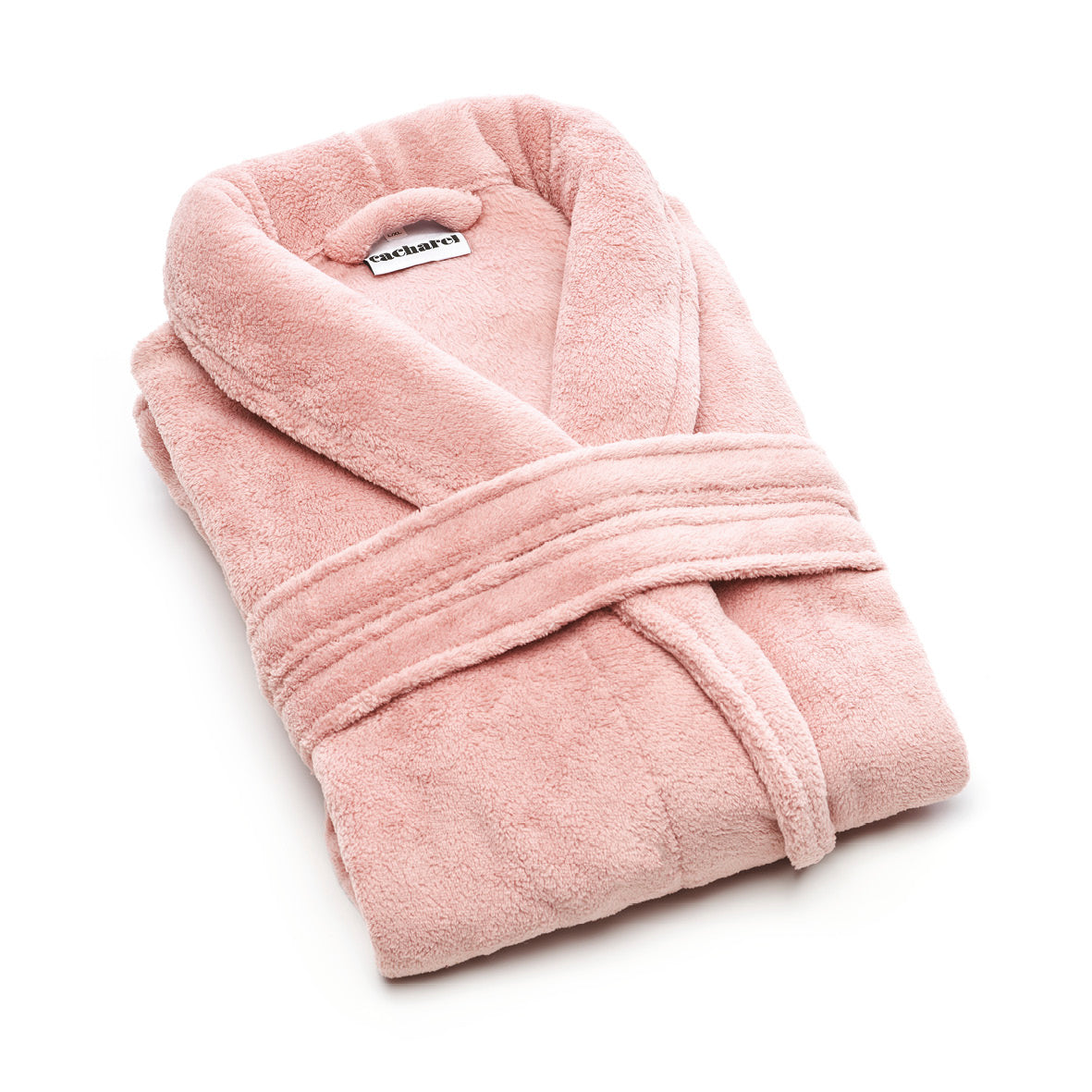 Robe de chambre en fleece - rose clair - VipShopBoutic