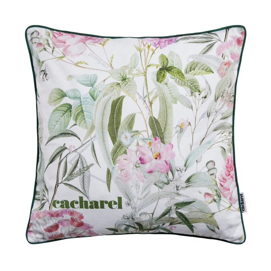 Cushion cover - 45 x 45 cm : Jardin de roses white