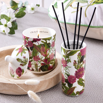 Fragrance sticks in porcelain holder Garden Fuchsia - Jasmin & Ylang - 100 ml