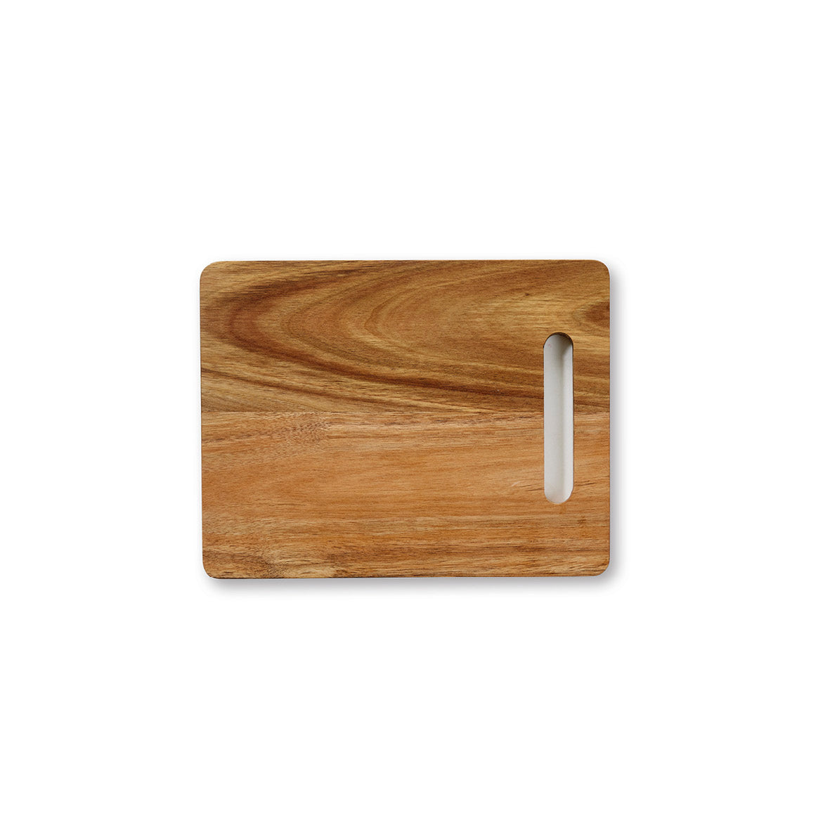 Planche à découper rectangulaire en bois d'acacia avec poignée intégrée - VipShopBoutic