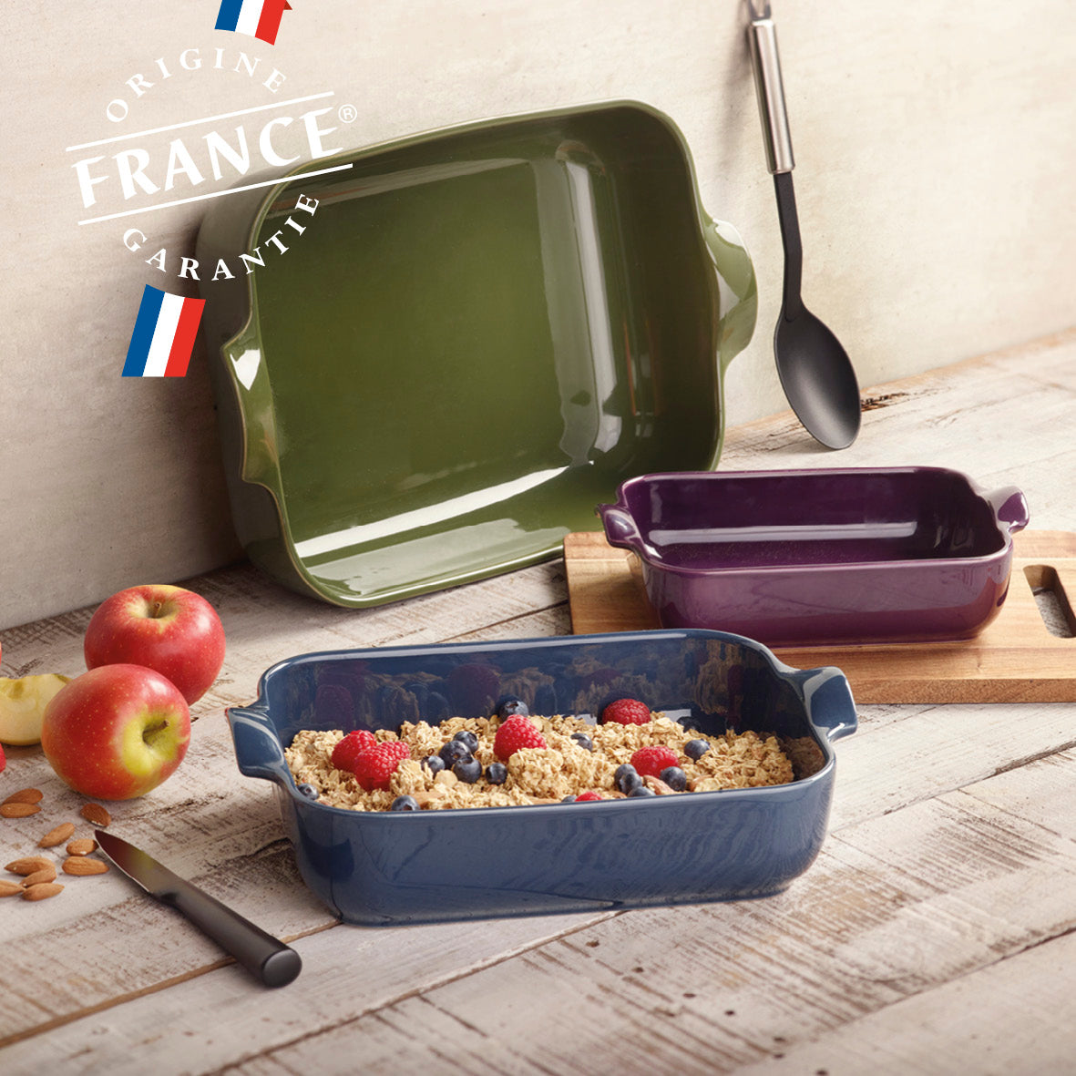 Plat à four en céramique - en vente sur d'Est en Ouest un grand choix Plat à four en céramique - en vente sur d'Est en Ouest un grand choix