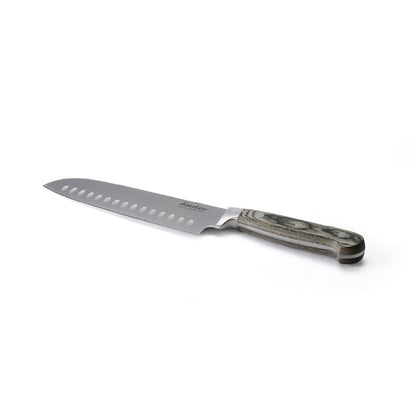 Couteau Santoku avec manche en bois - VipShopBoutic