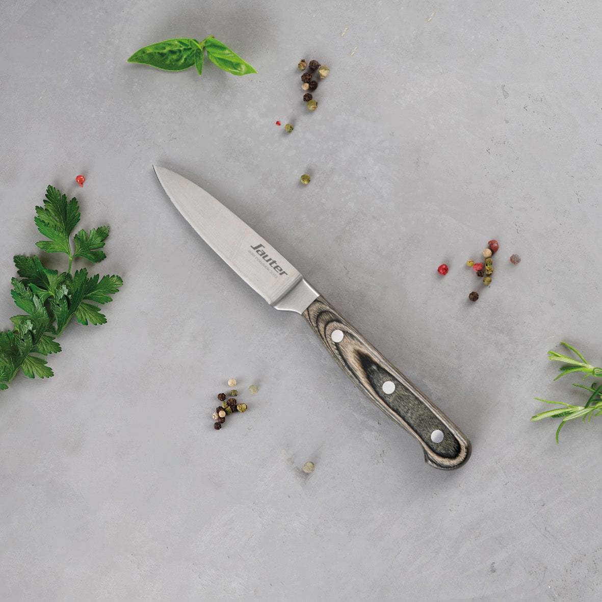Couteau à légumes avec manche en bois - VipShopBoutic