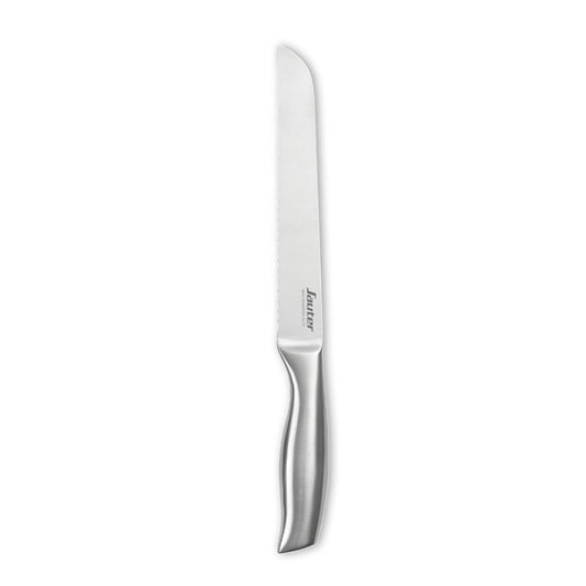 Bread knife with stainless steel hollow handle - Silver