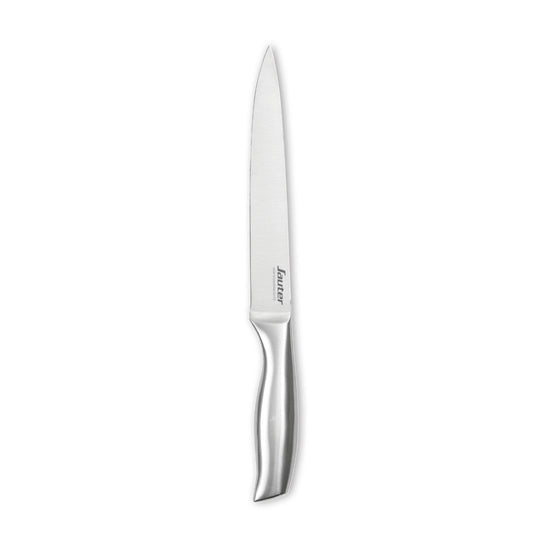 Carving knife with stainless steel hollow handle - Silver