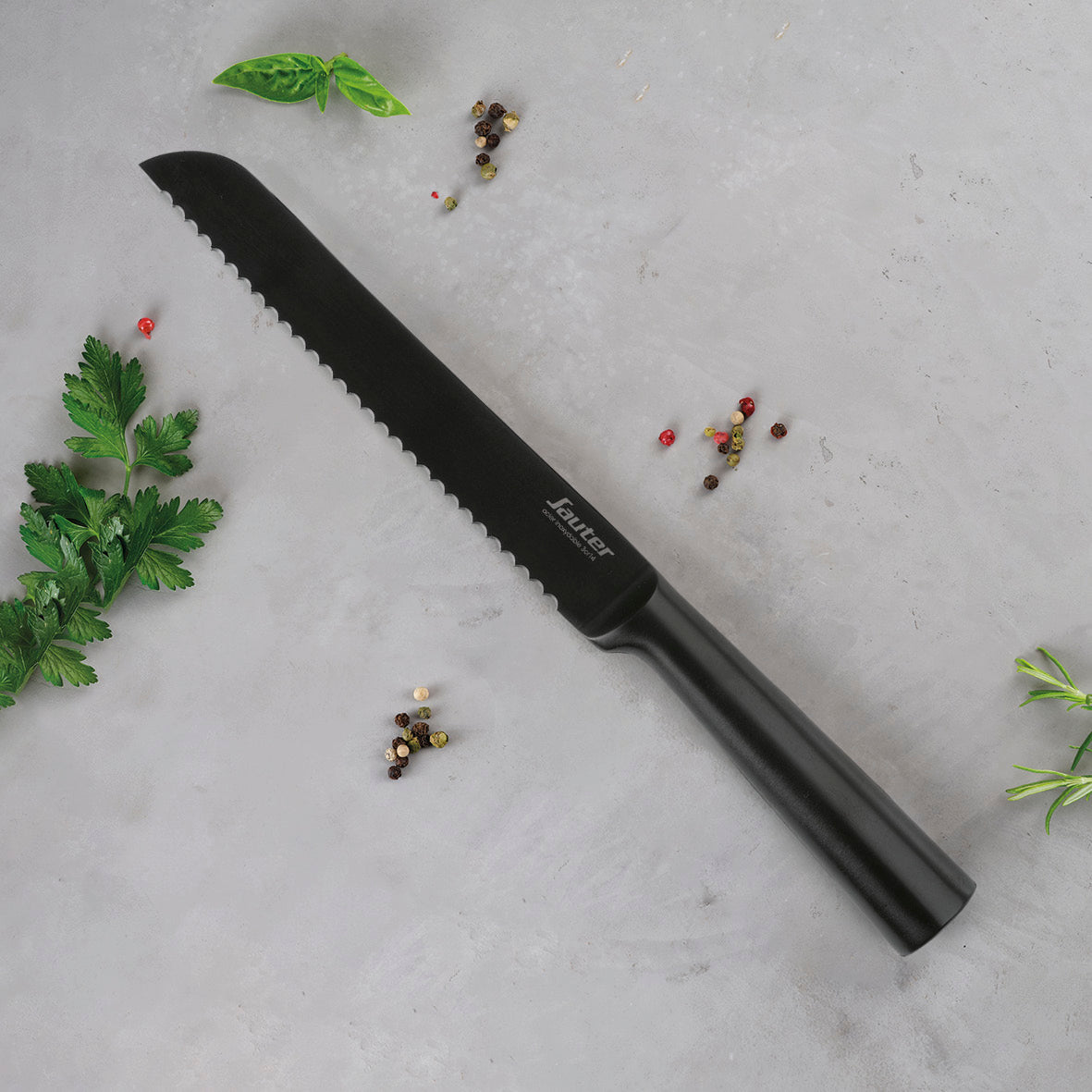 Couteau à pain en noir - VipShopBoutic