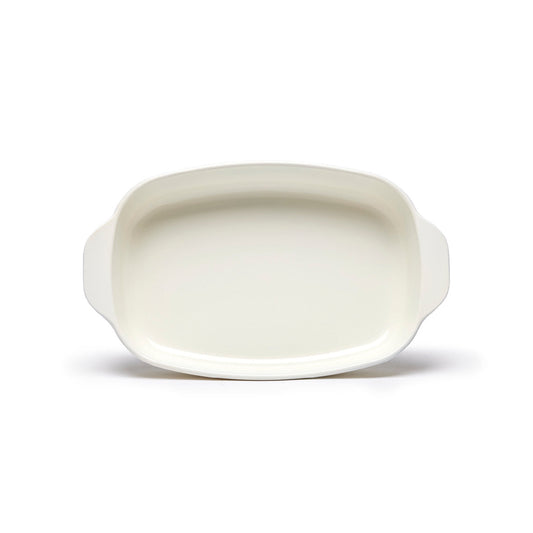 Ceramica alumnia - Plat à four incassable – résistant aux chocs et à l’écaillage - blanc –  4L - VipShopBoutic