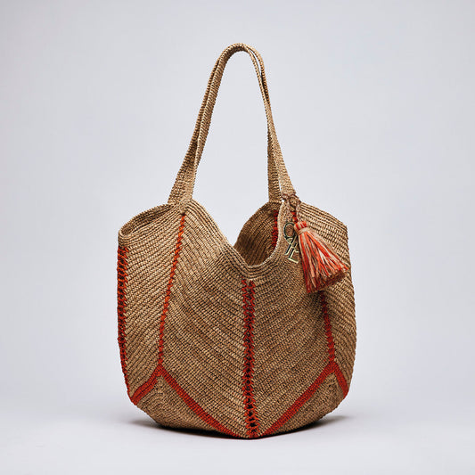 Handbag in raffia - Tina Tea