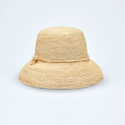 Hat in raffia Lucie - Natural