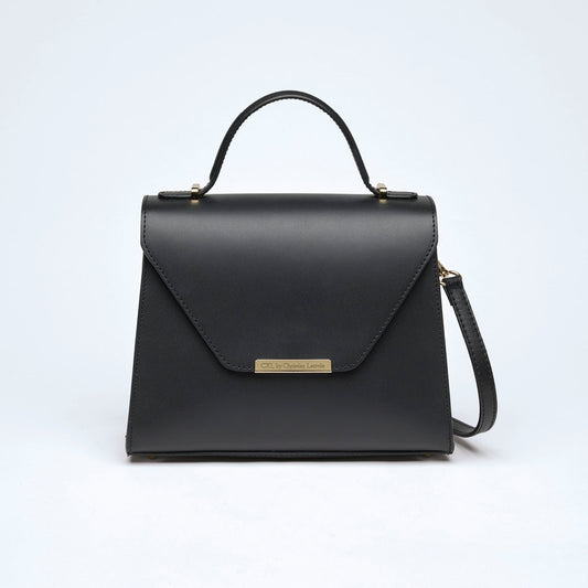 Leather handbag - Saint Germain Black