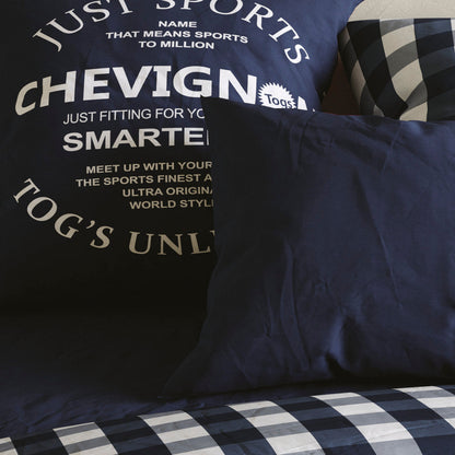 Pillowcase cotton - Just Sports Blue