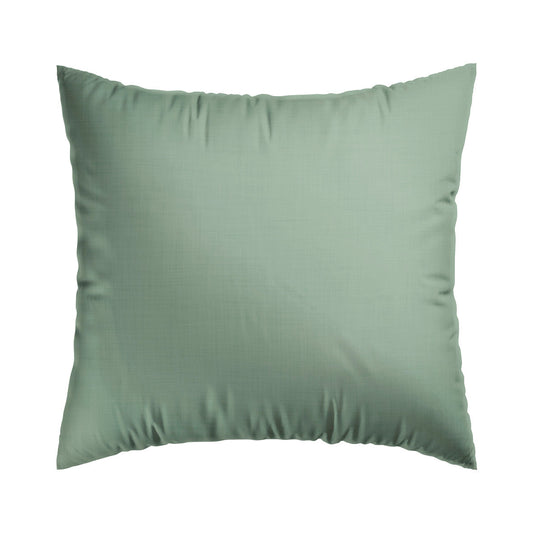 Set of 2 pillowcases washed cotton - Uni Light green