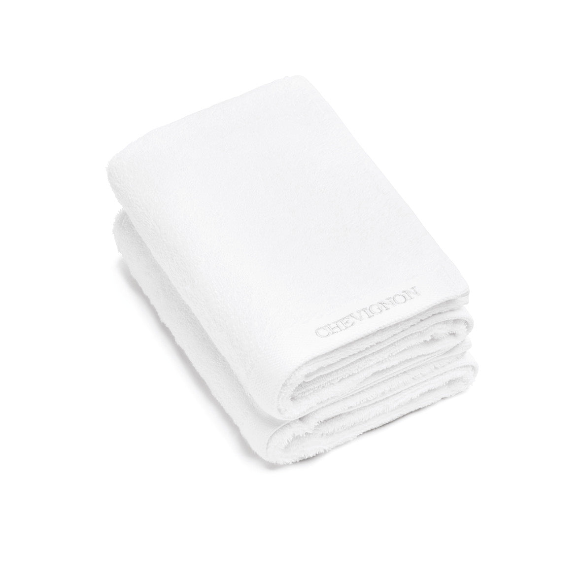 Set de 2 serviettes - Blanc - VipShopBoutic