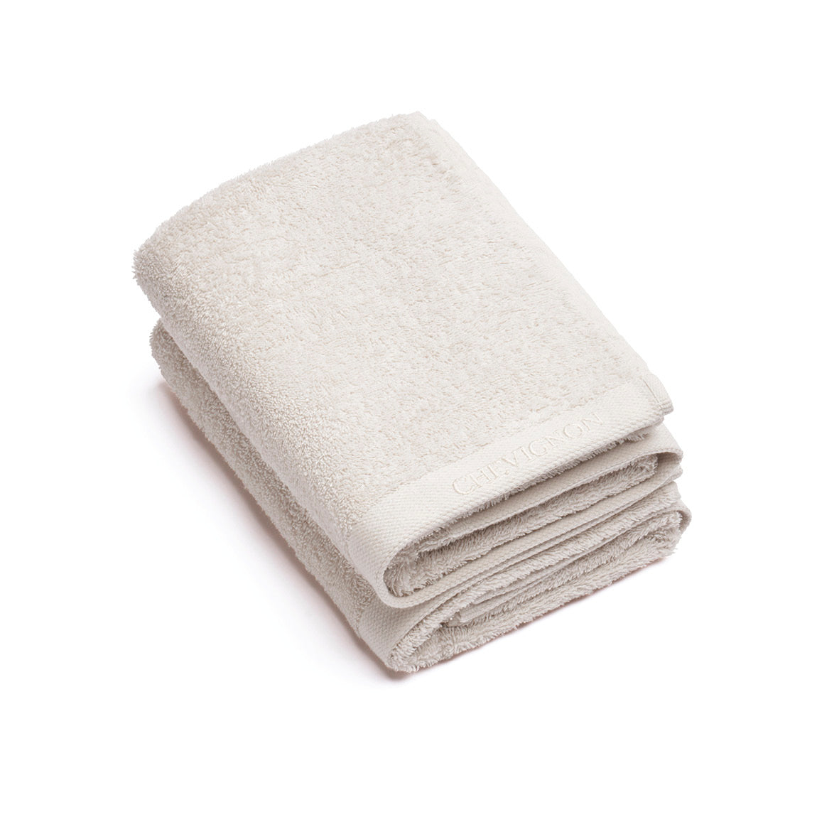 Set de 2 serviettes - Blanc cassé - VipShopBoutic