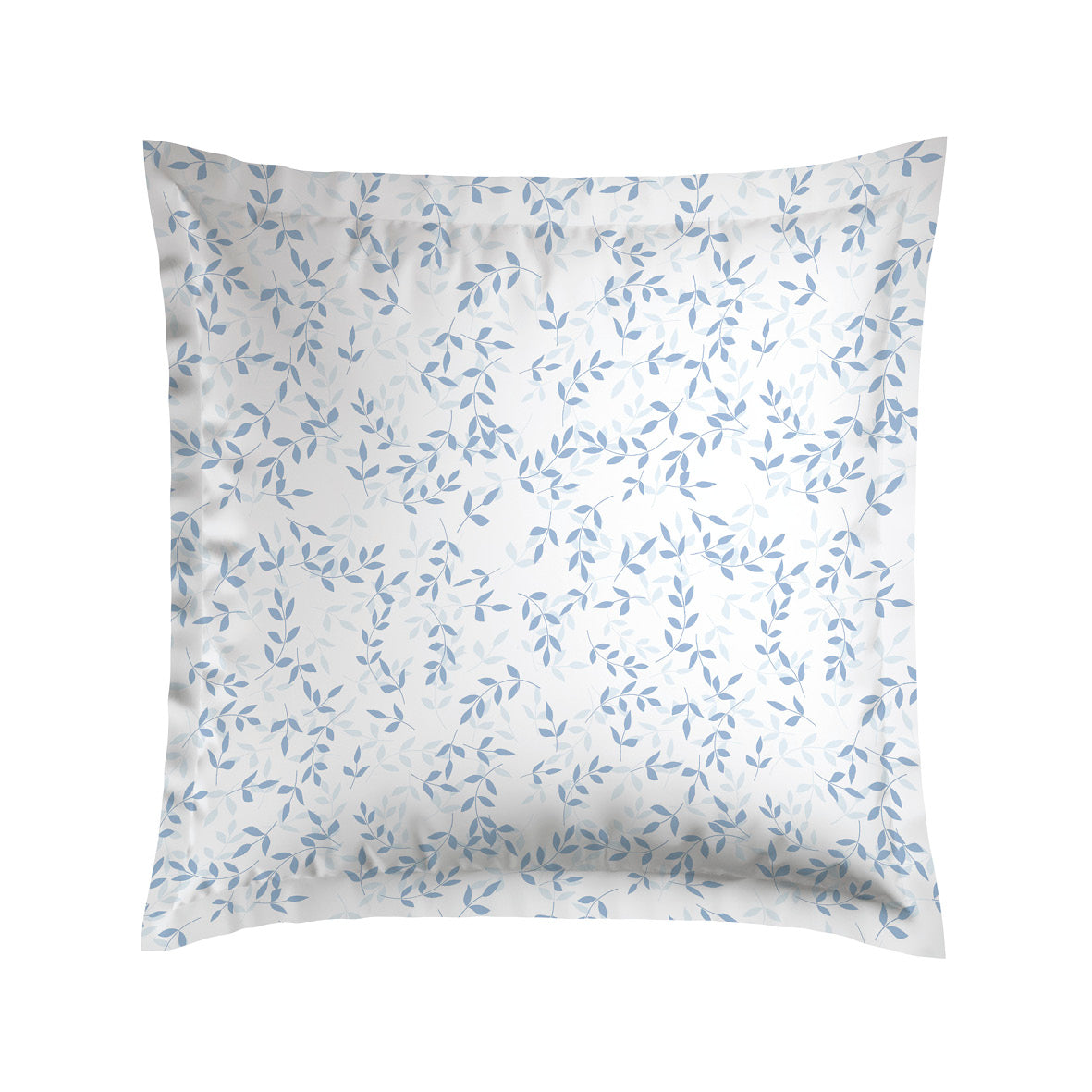 Pillowcase(s) cotton satin - Feuilles de Frêne white
