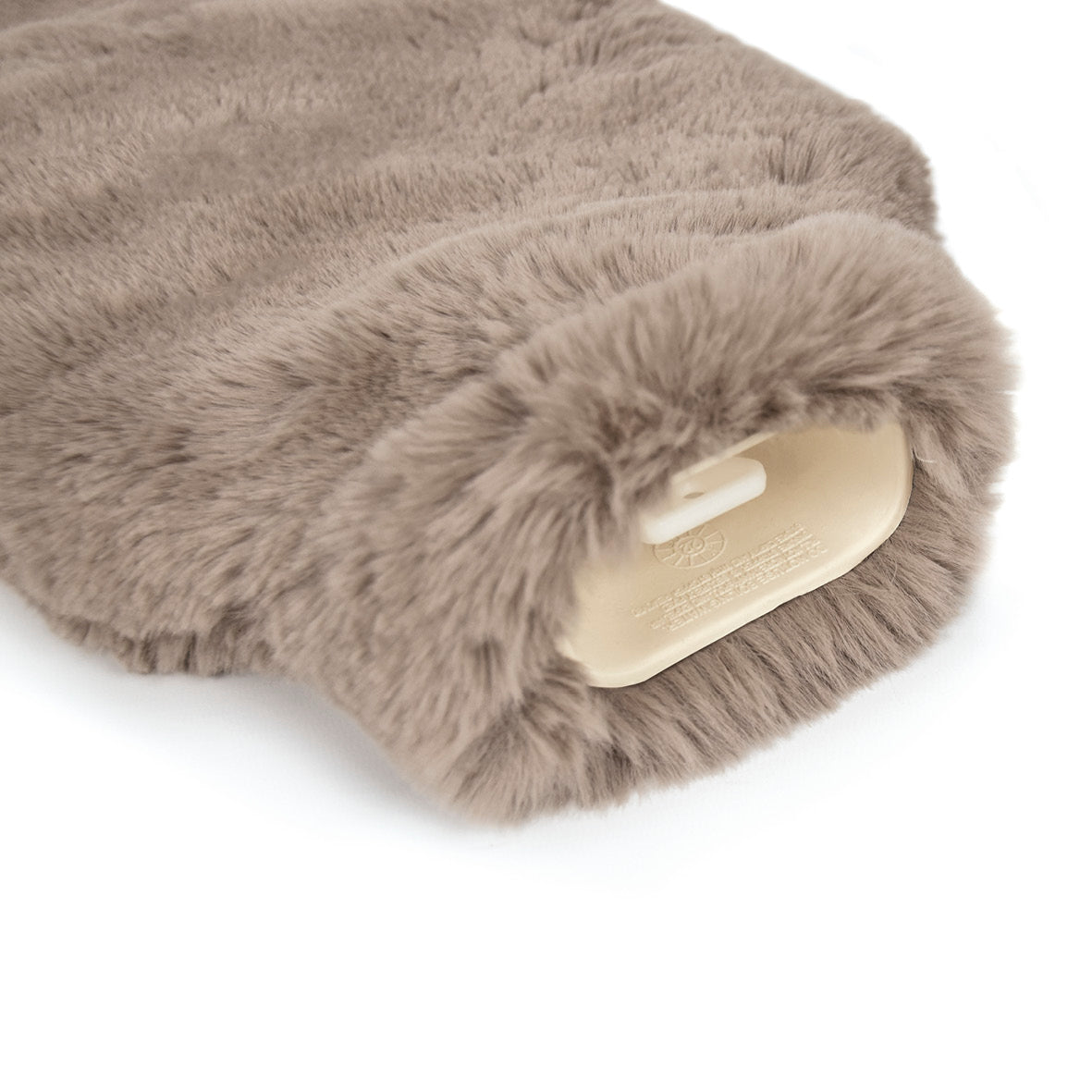 Hot water bottle with cover  Beige - 20 x 33 cm