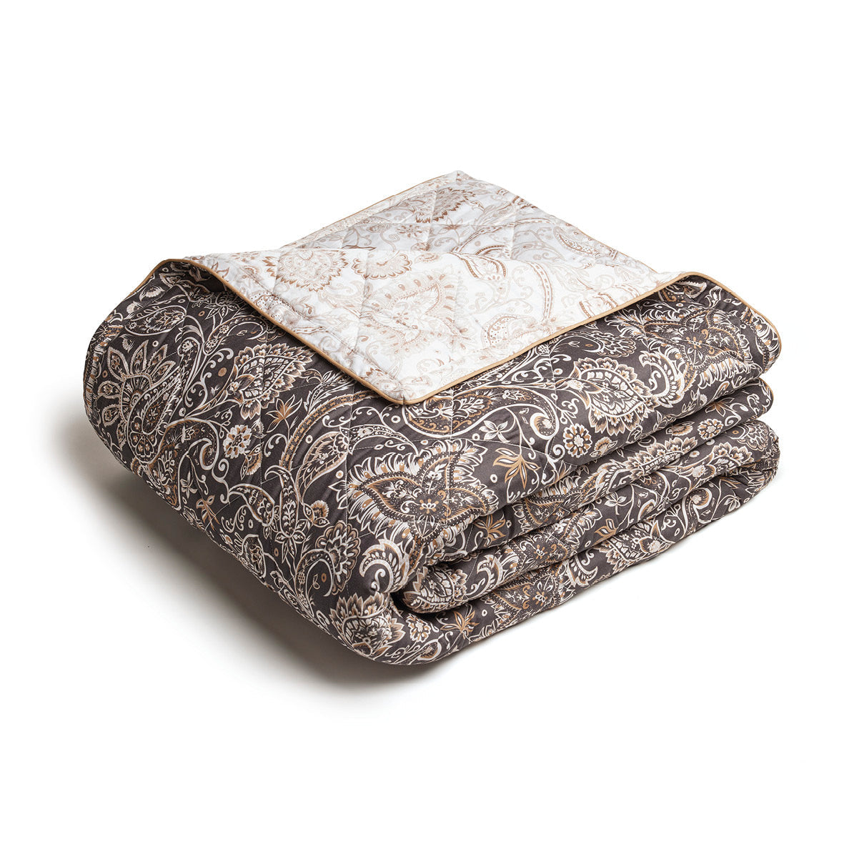 Bedspread Paisley Taupe - 180 x 220cm