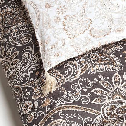 Quilt Paisley Taupe - 140 x 200cm