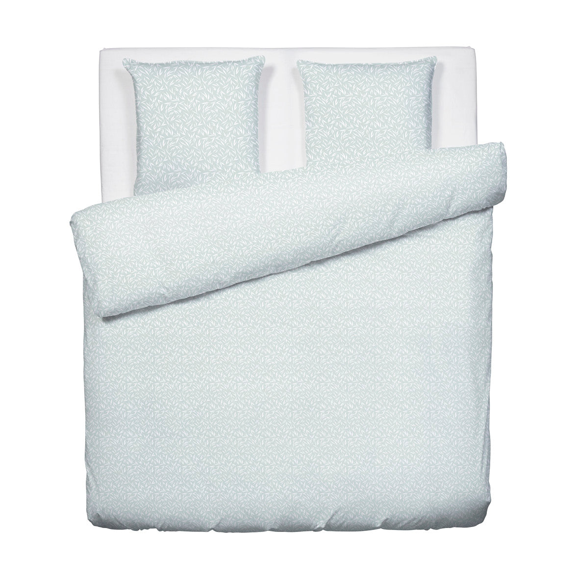 Duvet cover + pillowcase(s) cotton satin - Oliveira Green