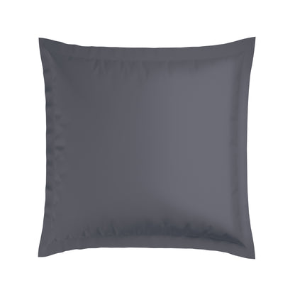 Set of 2 cotton satin pillowcases - Paisley Grey / Taupe