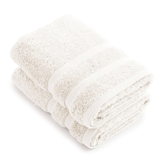 Set of 2 handtowels White