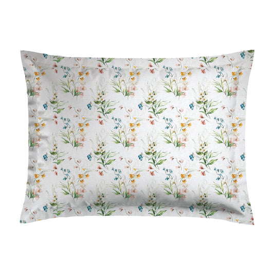 Pillowcase(s) cotton satin - Belle de Nuit White 2 x (50 x 70 cm)