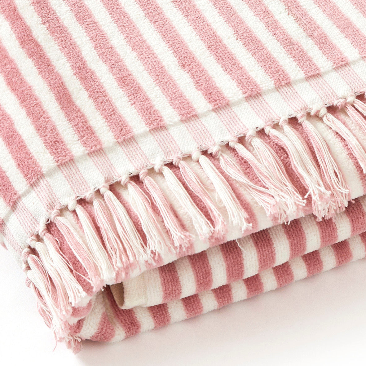 Beach towel Nice Pink - 90 x 180 cm