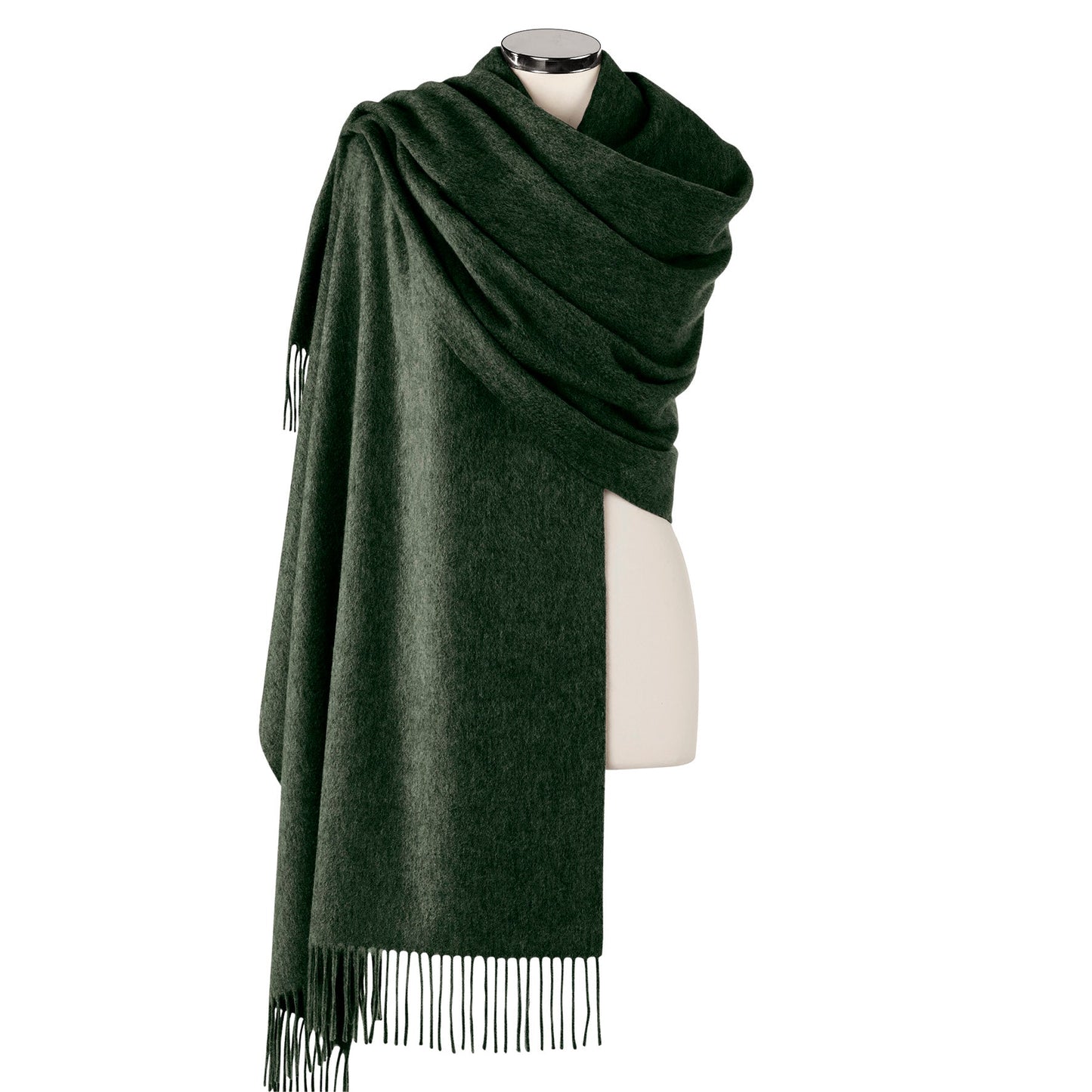 Long scarf - Dark green