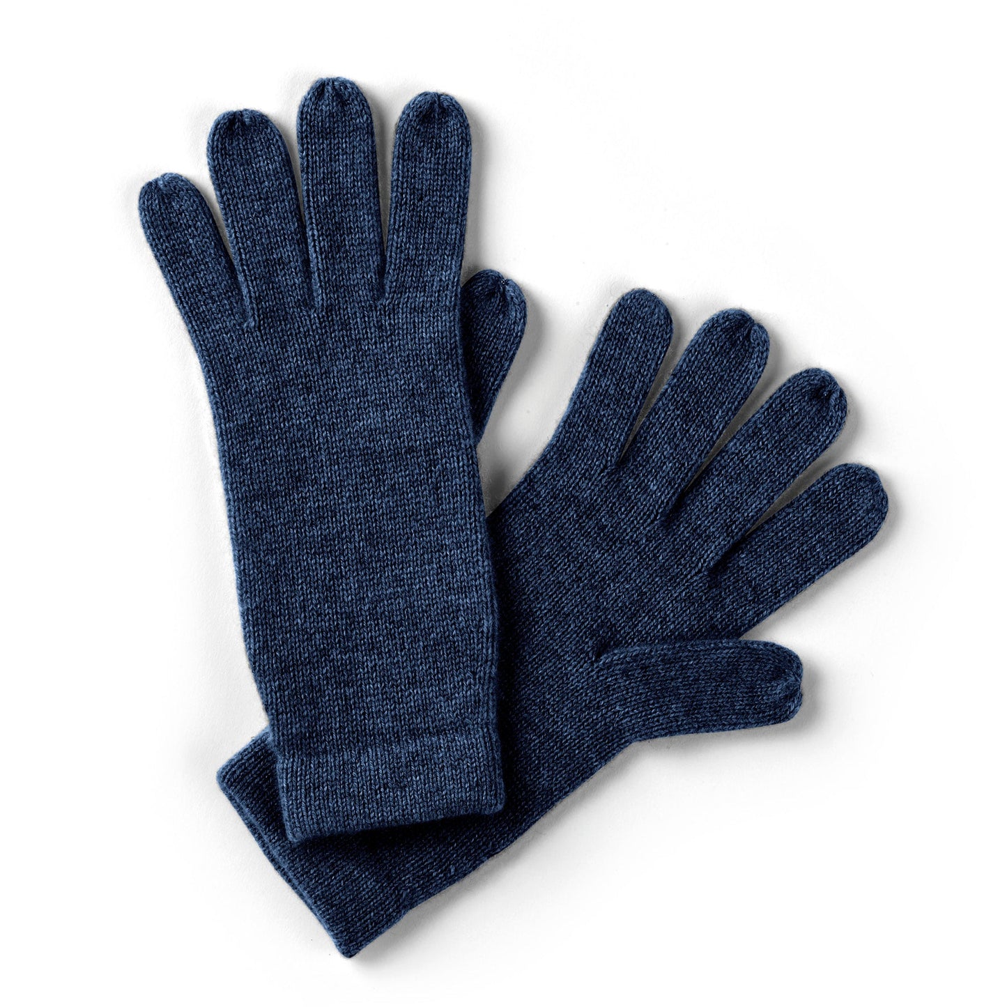 Gloves cashmere - Navy blue
