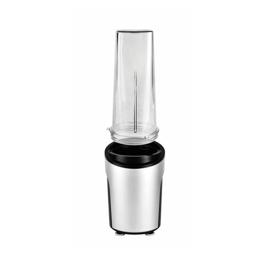 Smoothie machine with 2 glass jars and additional blade - Black / Silver