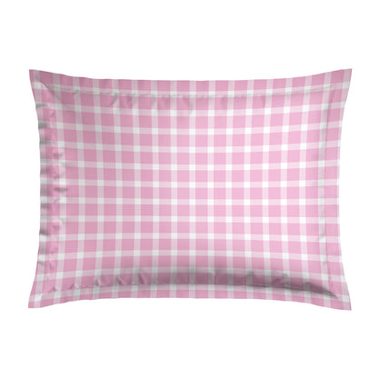 Pillowcase(s) cotton satin - Carole Pink