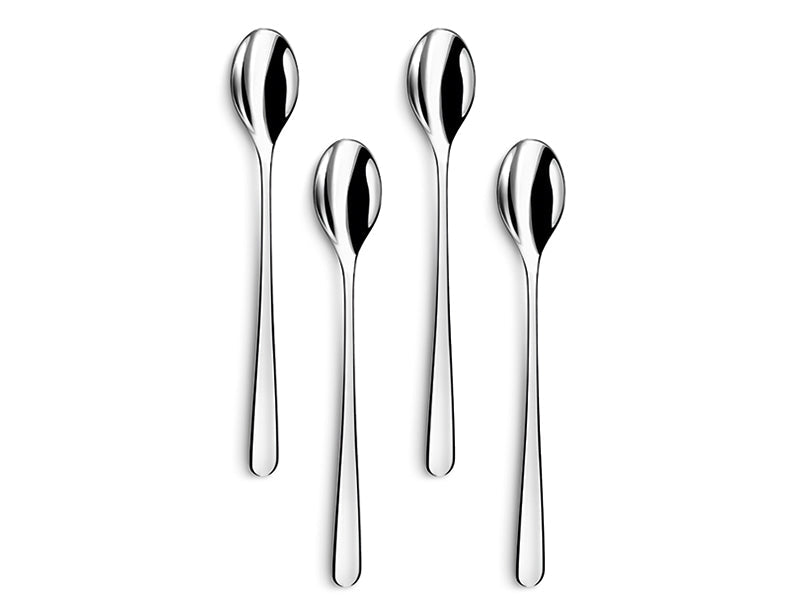 4 long spoons drink/ice/jam