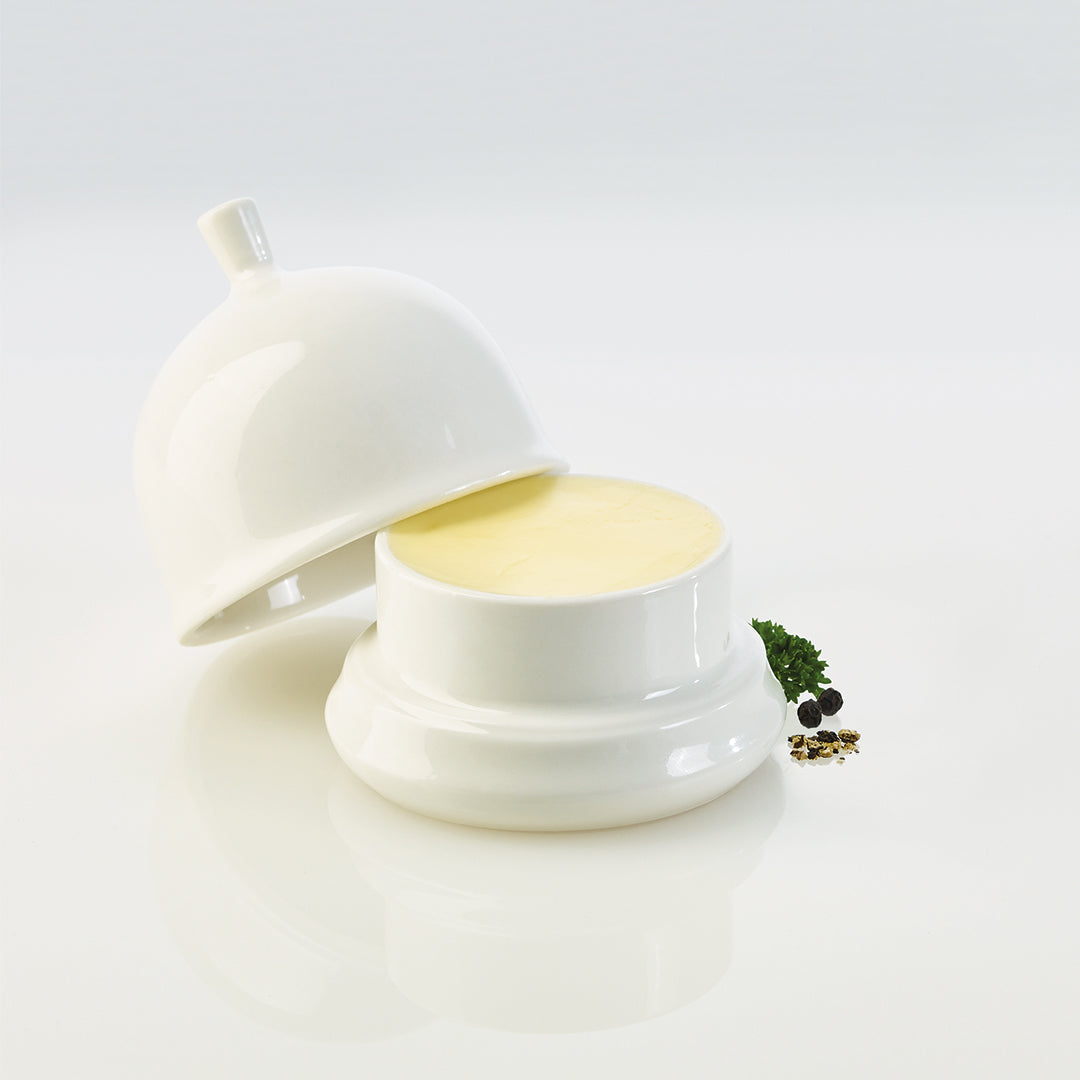 Belle for tapas, butter and olive oil - Pearl white